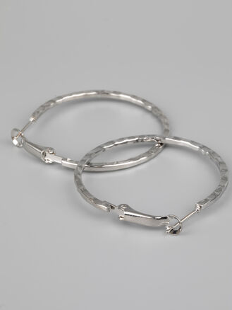 Fashion Jewelry kruhové náušnice s rytým vzorem