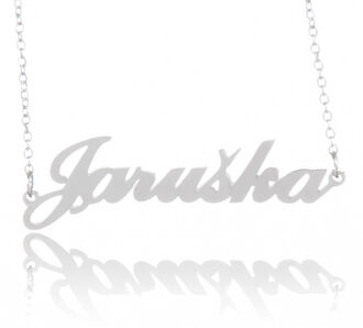 Fashion Icon Ocelový přívěsek jméno Jaruška