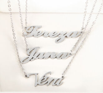 Fashion Icon Ocelový přívěsek jméno Jaruška