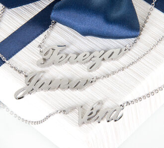 Fashion Icon Ocelový přívěsek jméno Michala