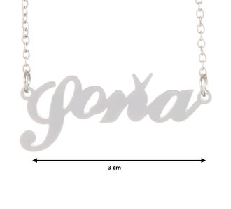 Fashion Icon Ocelový přívěsek jméno Soňa 