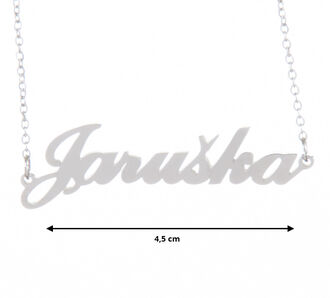 Fashion Icon Ocelový přívěsek jméno Jaruška