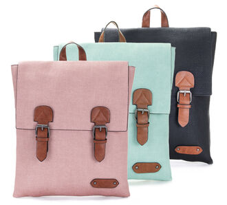Flora&co elegantní dámský batůžek Retro