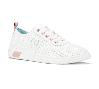 Sport Fashion dámské bílé tenisky z umělé kůže OC