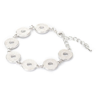 Fashion Icon náramek s Paua mušlí a opálem Ring