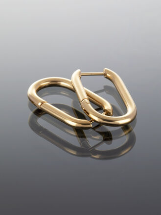 Masivní ocelové náušnice