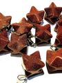 Přívěsek sluneční kámen hnědý (syntetický) MERKABA