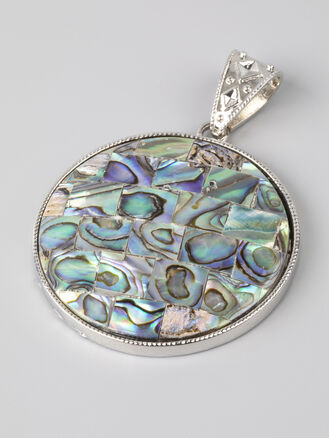 Přívěsek kolečko z paua perleti