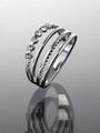 Luxusní prsten z chirurgické oceli