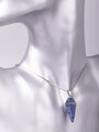Exkluzivní amulet ve tvaru masivního kyvadla z lapis lazuli