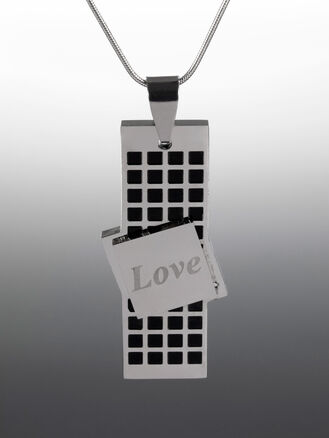 Přívěsek láska z chirurgické oceli