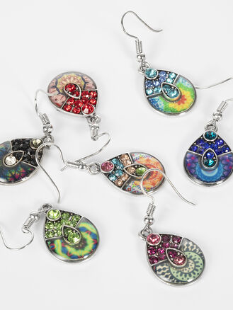 Fashion jewelry visací náušnice kapka