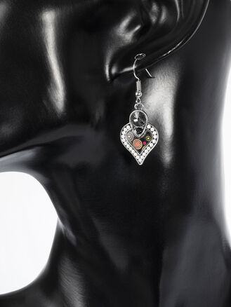 Fashion jewelry visací náušnice s korálky