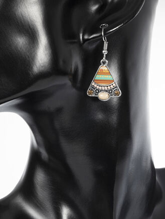 Fashion jewelry visací náušnice s korálky