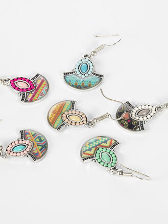 Fashion jewelry visací náušnice s korálky