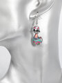 Fashion Jewelry náušnice kočka s krystalky