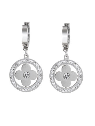 Náušnice květina z chirurgické oceli