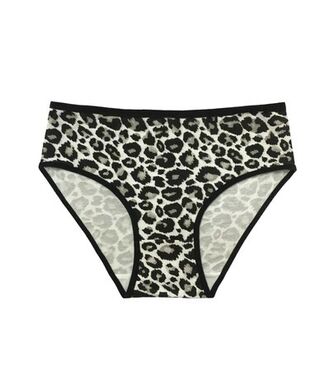 Dámské bavlněné kalhotky s leopardím vzorem, 3 ks v balení