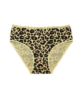 Dámské bavlněné kalhotky s leopardím vzorem, 3 ks v balení
