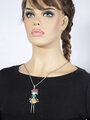 Fashion jewelry náhrdelník dívka v šatech