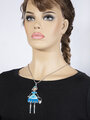 Fashion jewelry náhrdelník dívka v šatech