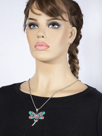 Fashion jewelry náhrdelník vážka