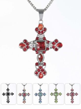 Fashion jewelry náhrdelník kříž