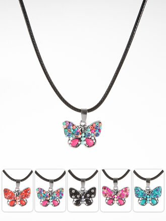 Fashion Jewelry náhrdelník motýlek
