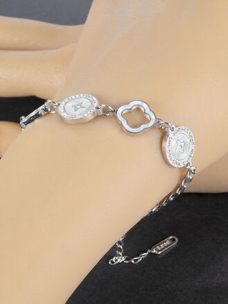 Náramek z chirurgické oceli s ornamenty