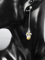 Stylové náušničky s krystalky Swarovski elements