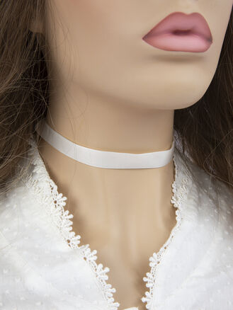 Fashion Jewelry choker náhrdelník béžový