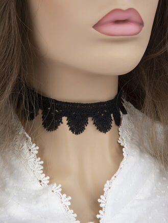 Fashion jewelry náhrdelník choker krajkový