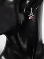 Fashion jewelry náušnice s Eiffelovou věží a krystalkem Swarovski elements
