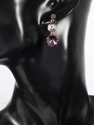 Fashion jewelry náušnice s krystalky