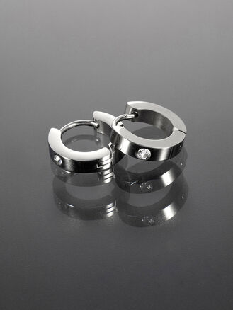 Náušničky kruhy z chirurgické oceli