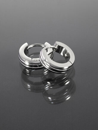 Náušničky kruhy z chirurgické oceli