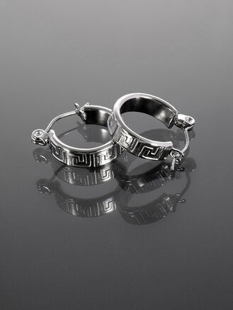 Náušničky kruhy z chirurgické oceli