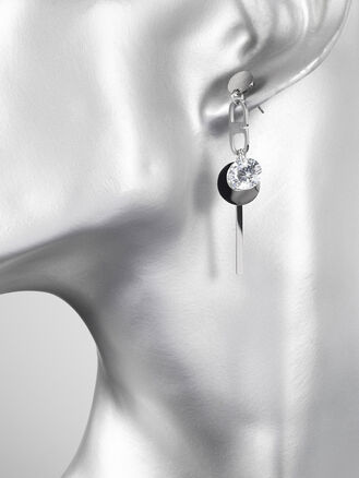 Náušnice minimalistické z chirurgické oceli