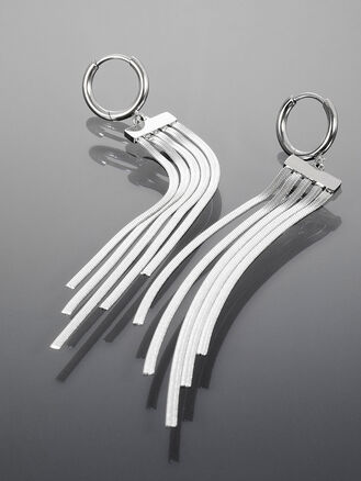 Náušnice kruhy z chirurgické oceli