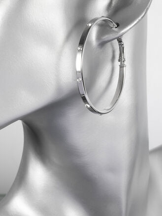 Náušnice kruhy z chirurgické oceli