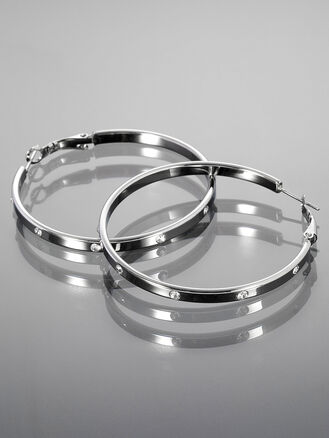 Náušnice kruhy z chirurgické oceli