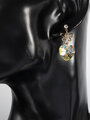 Náušnice se srdíčky Swarovski element