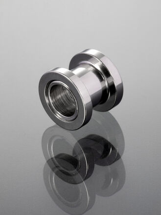 Piercing tunel, plug z chirurgické oceli