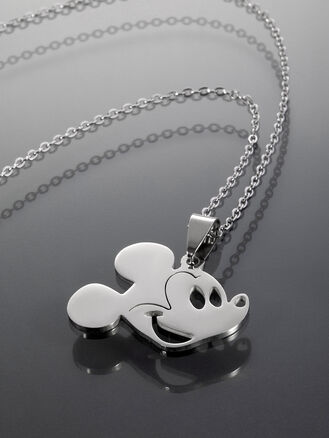 Náhrdelník z chirurgické oceli Mickey Mouse