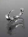 Helix piercing do ucha chirurgická ocel, motiv dračí ocas