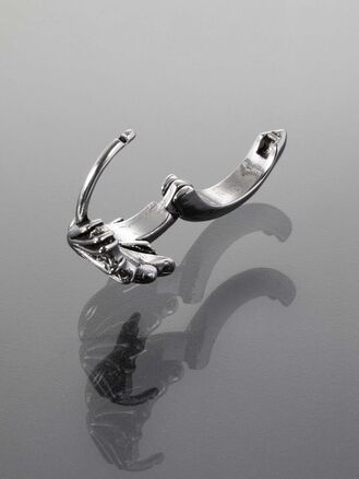Helix piercing do ucha chirurgická ocel, netopýr