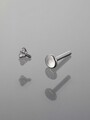 Piercing do brady tyčinka s drobným čirým krystalem z chirurgické oceli