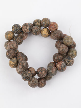 Korálková šňůrka z korálků z jaspisu