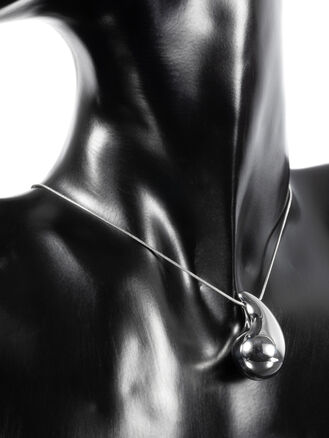 Náhrdelník z chirurgické oceli kapka