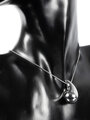 Náhrdelník z chirurgické oceli kapka